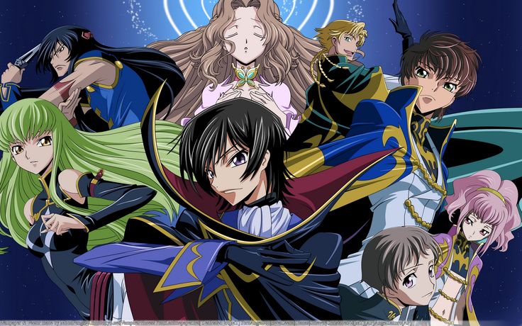 A thrilling anime series called Code Geass. It's full of action, suspense, and mind-bending plot twists.