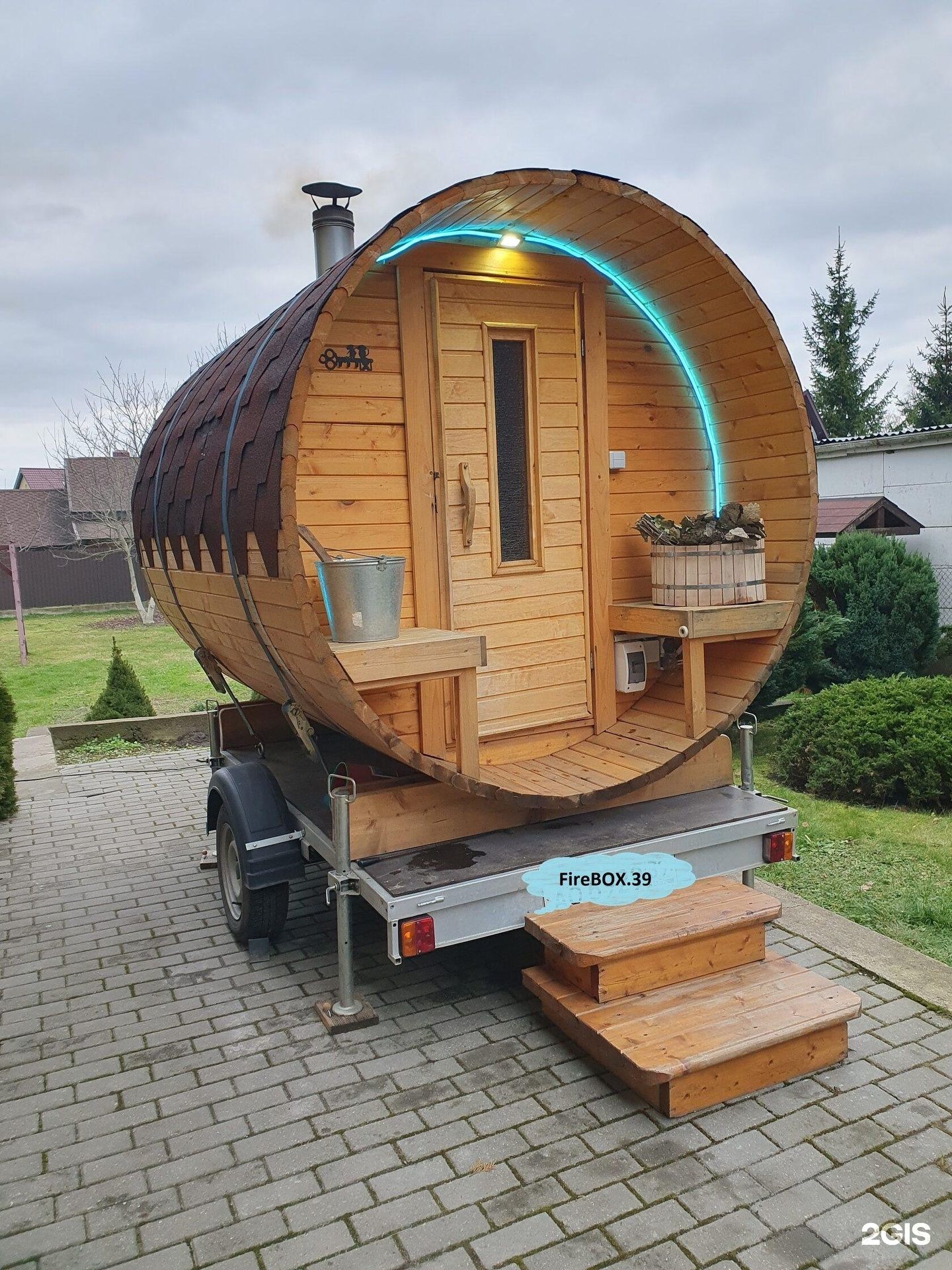 FireBox.39, мобильная баня