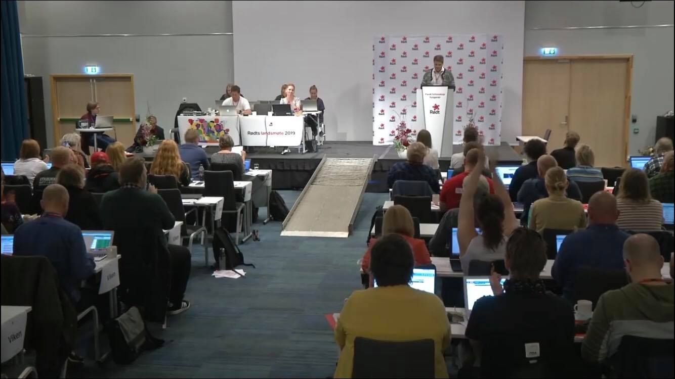 Fullt gjennomslag på Rødt sitt landsmøte!