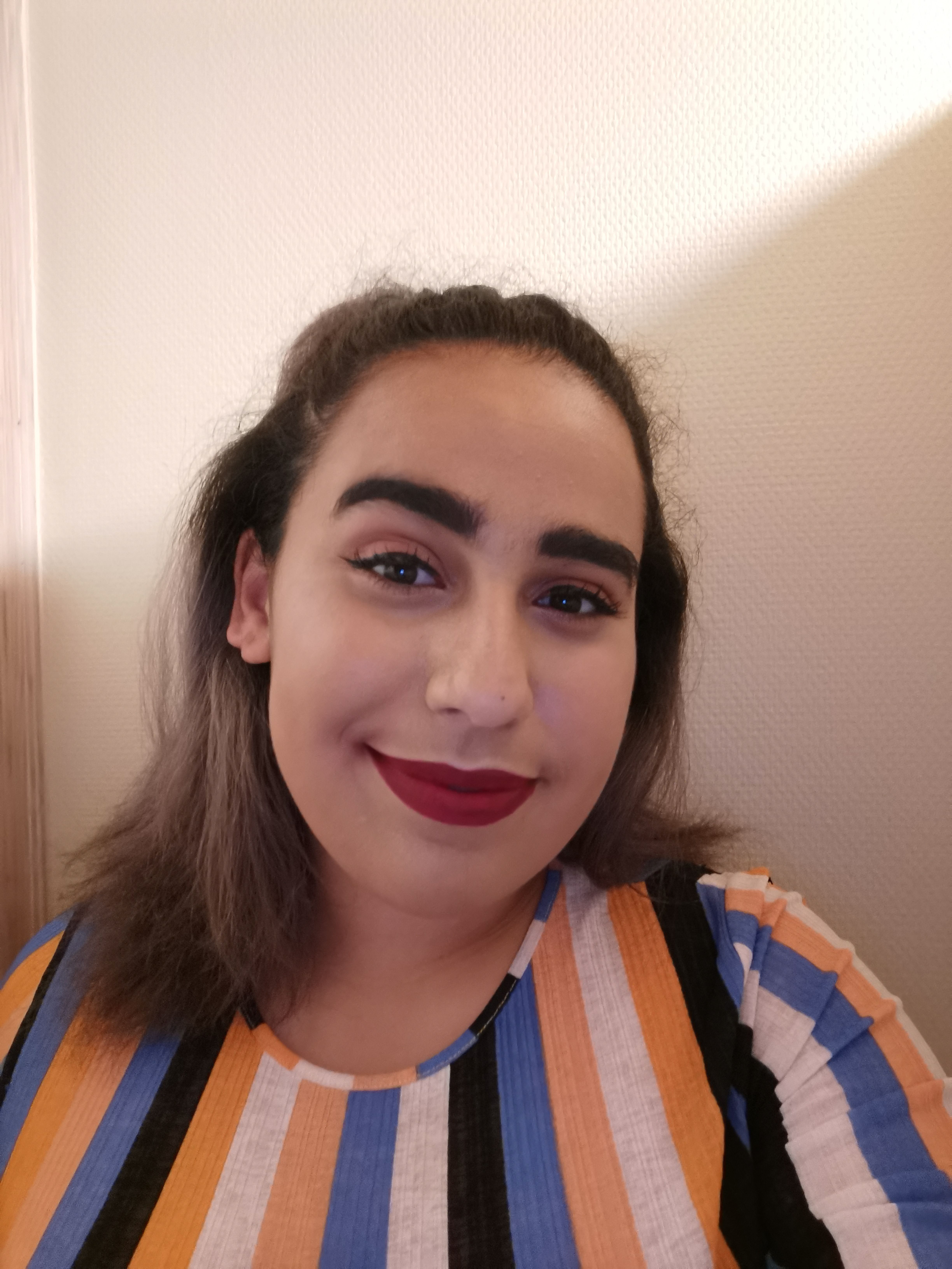 Ayat Majbel Saeid, antirasist og sentralstyremedlem i Rød Ungdom. Bilde: personlig