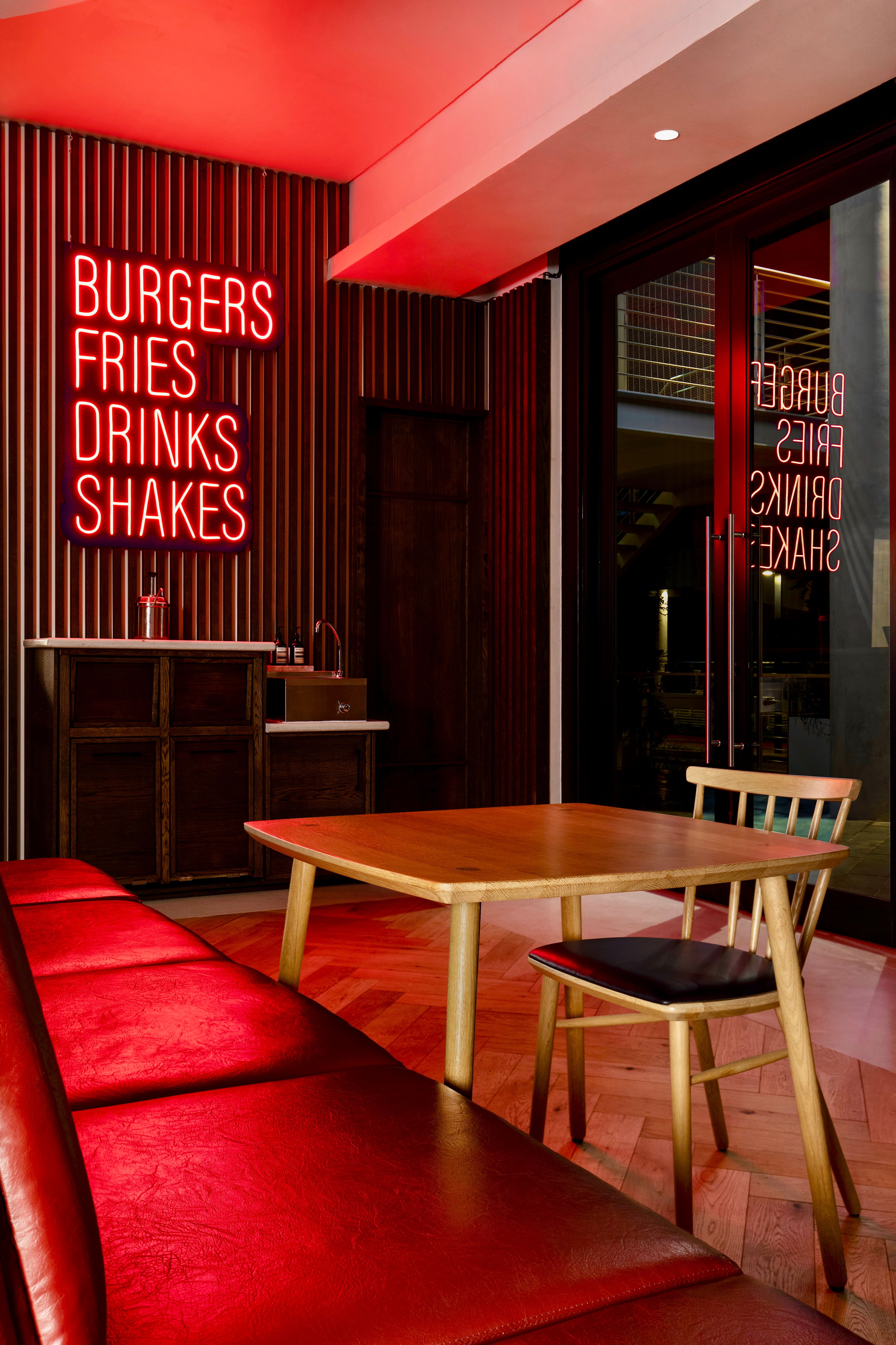 Main dining area