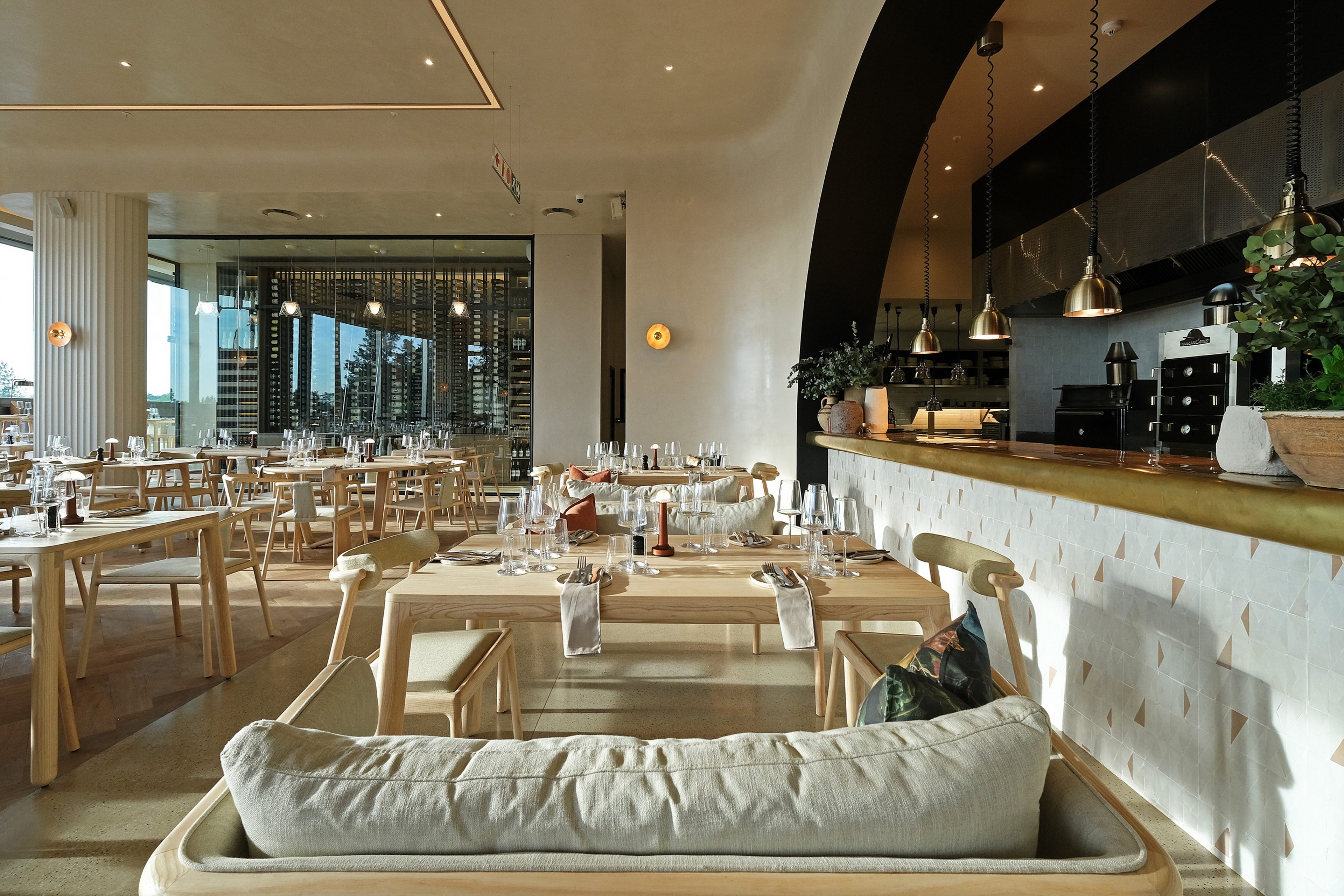 Main seating area