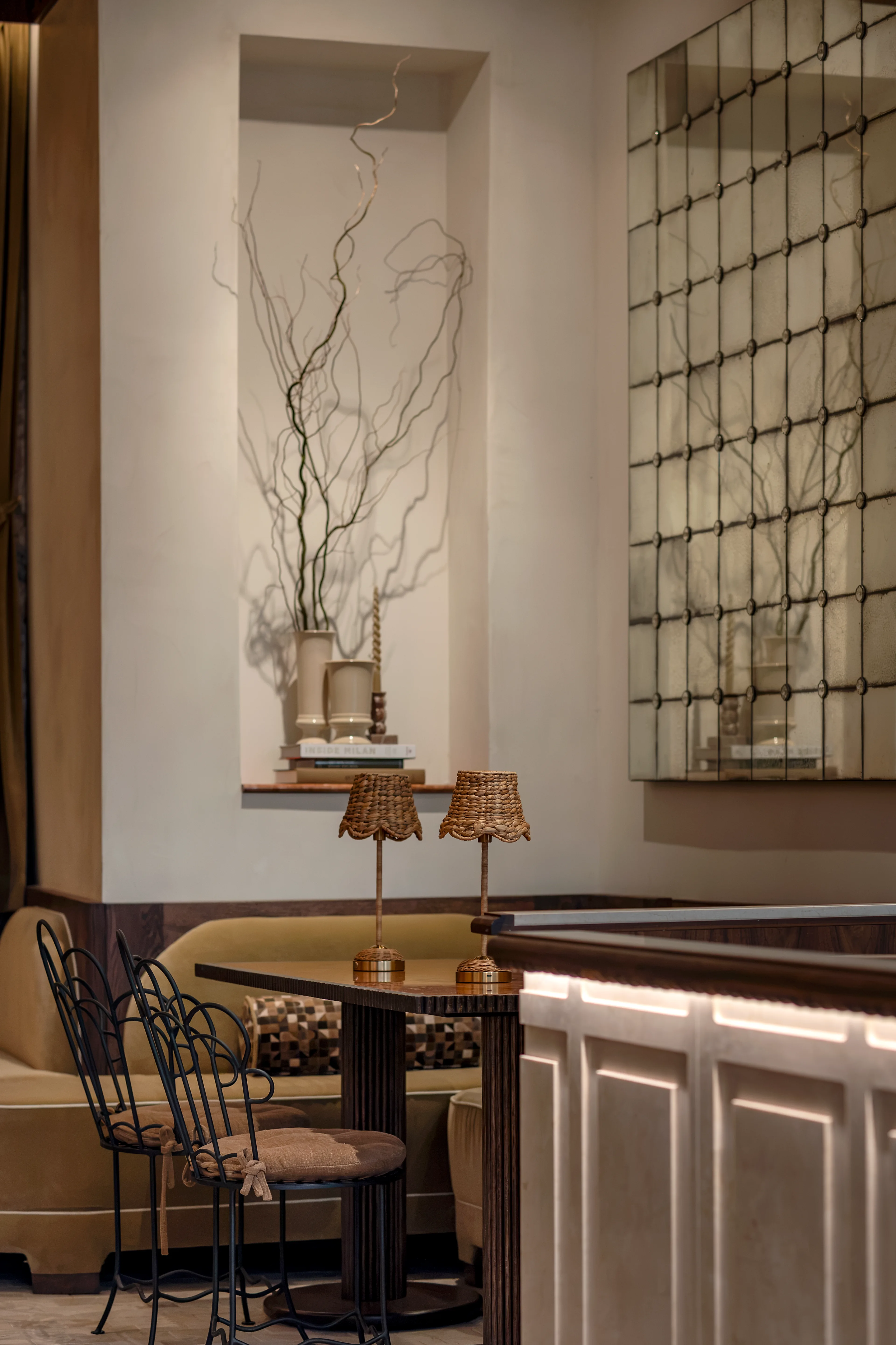 Counter and seating detail