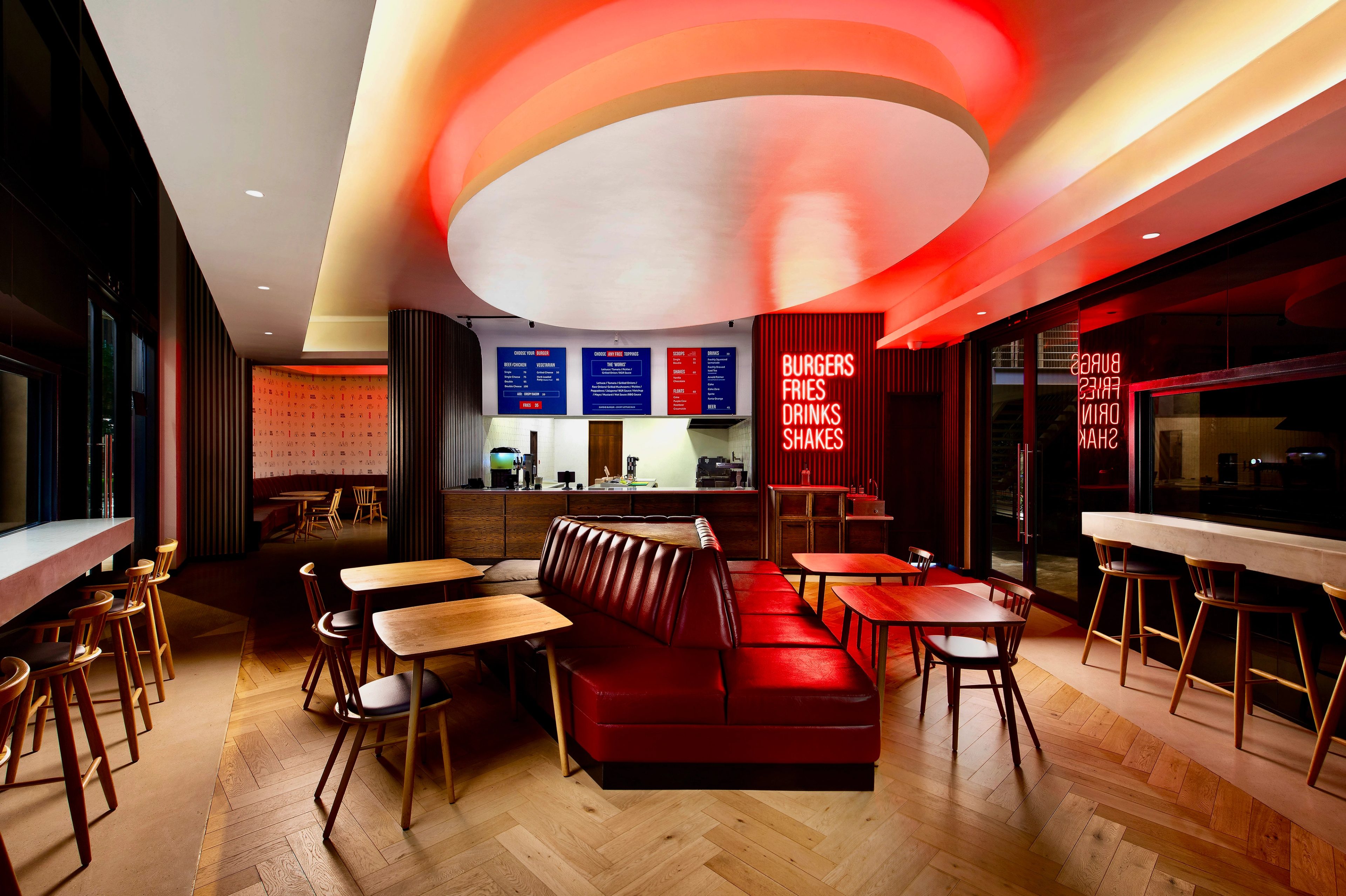 Main dining area