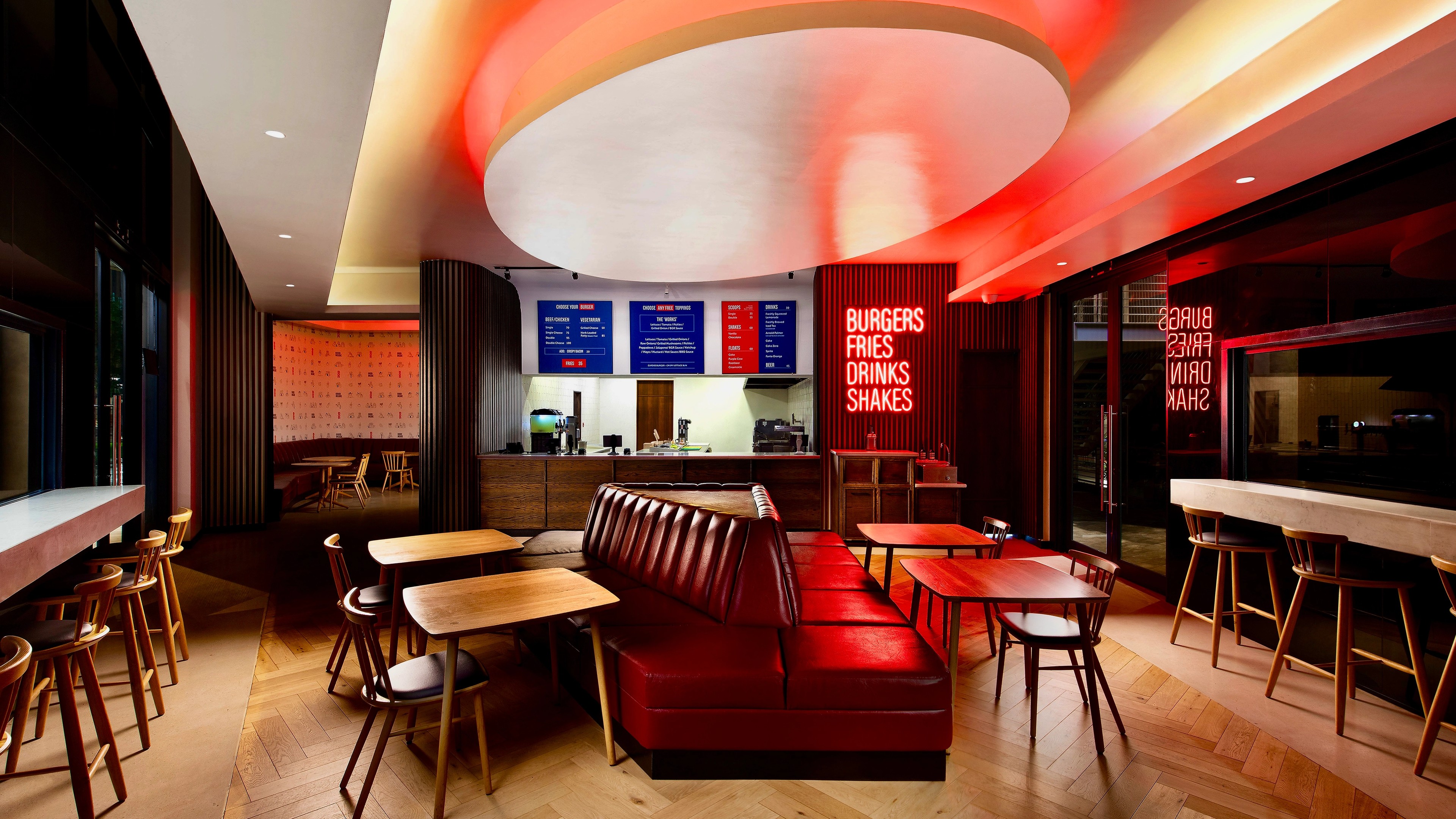 Main dining area