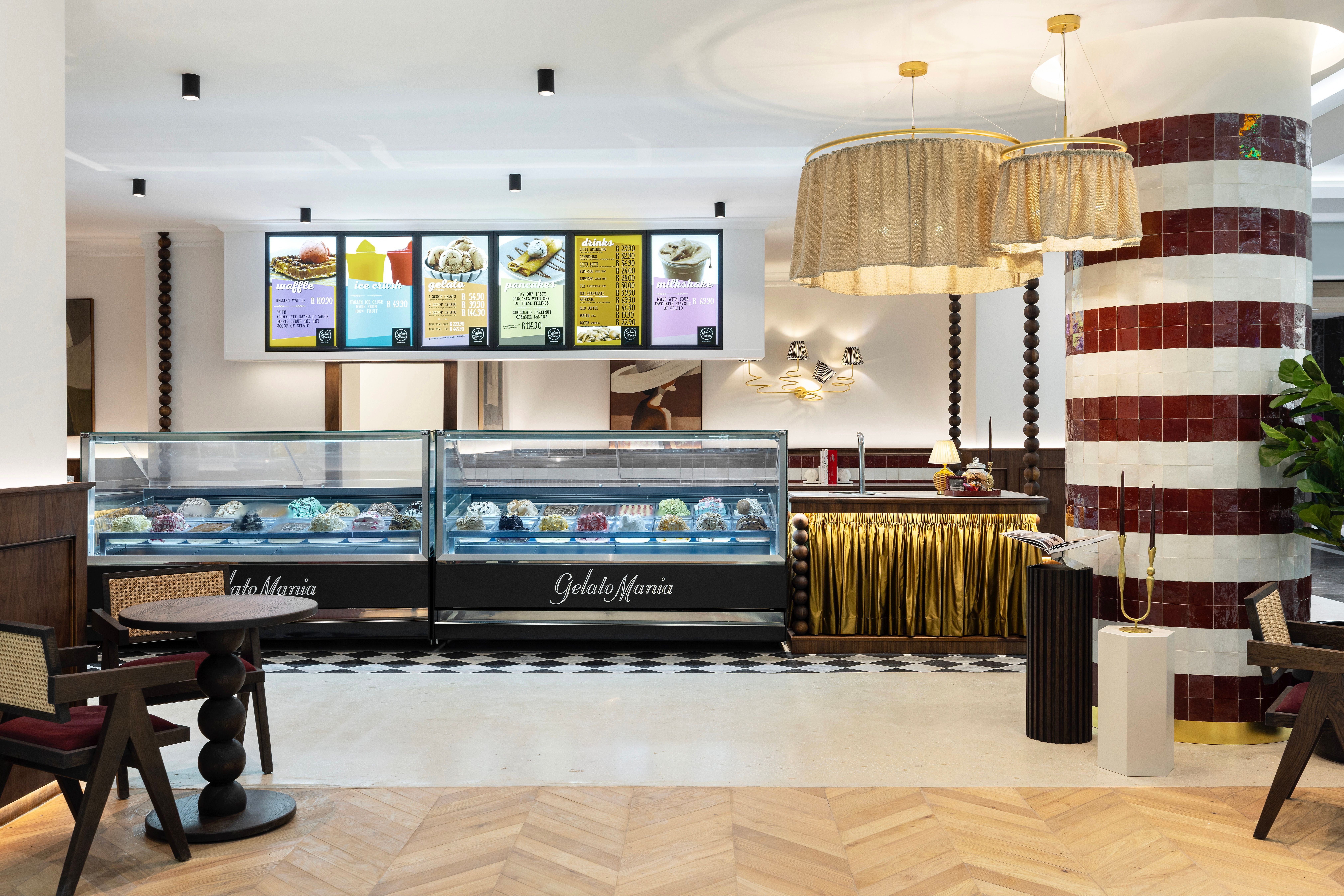 Gelato Mania Nelson Mandela Square