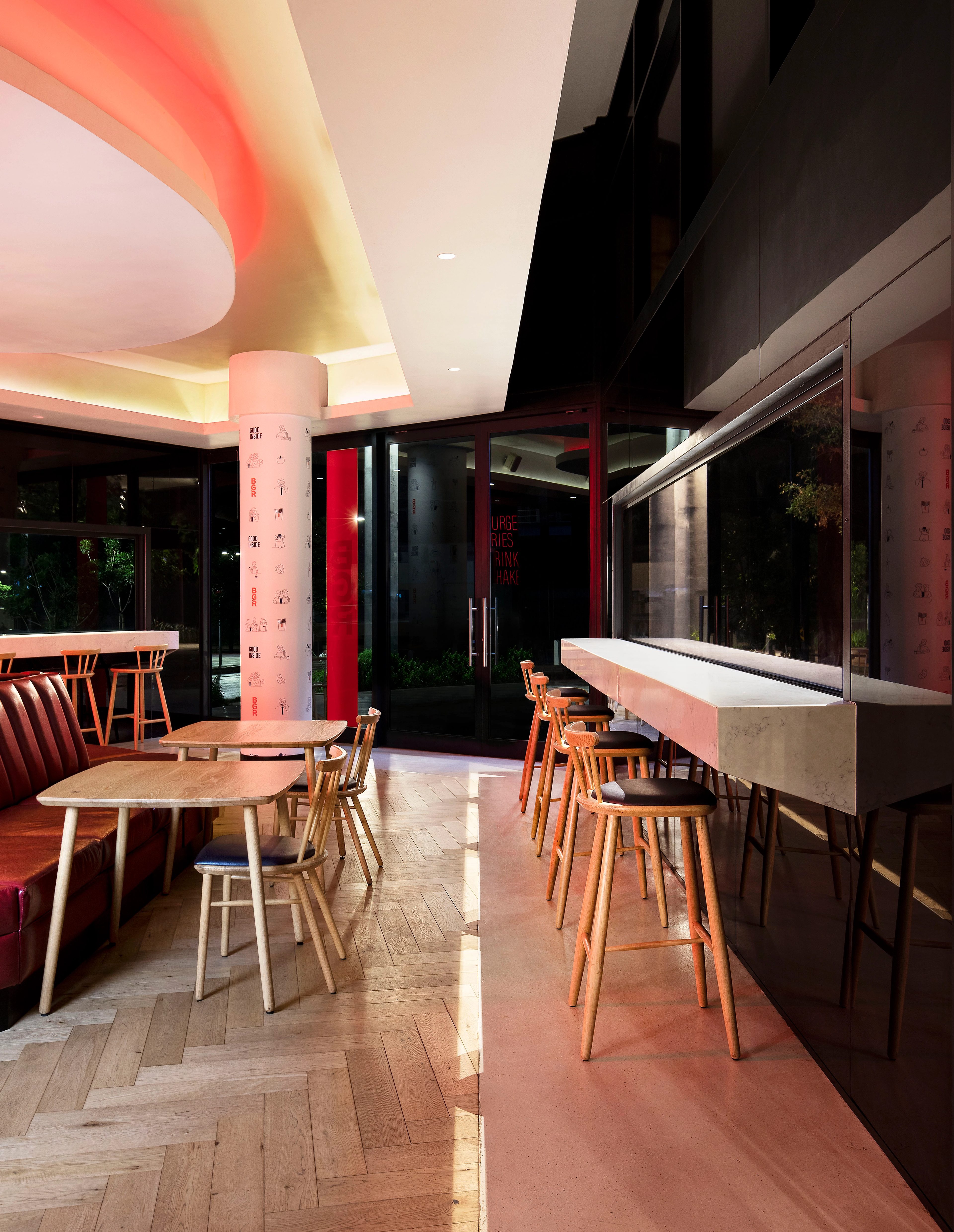 Main dining area