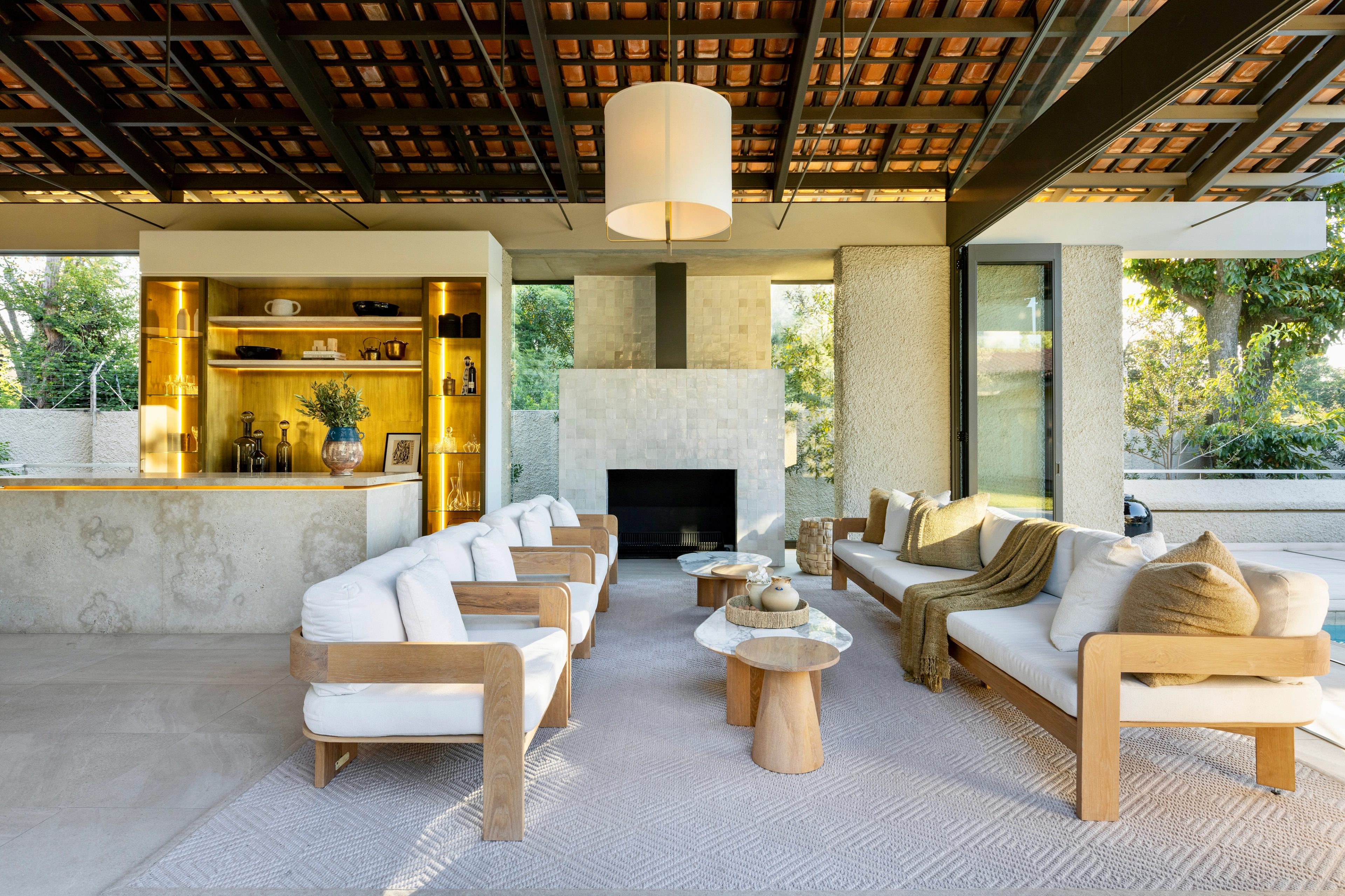 Outdoor/ indoor patio