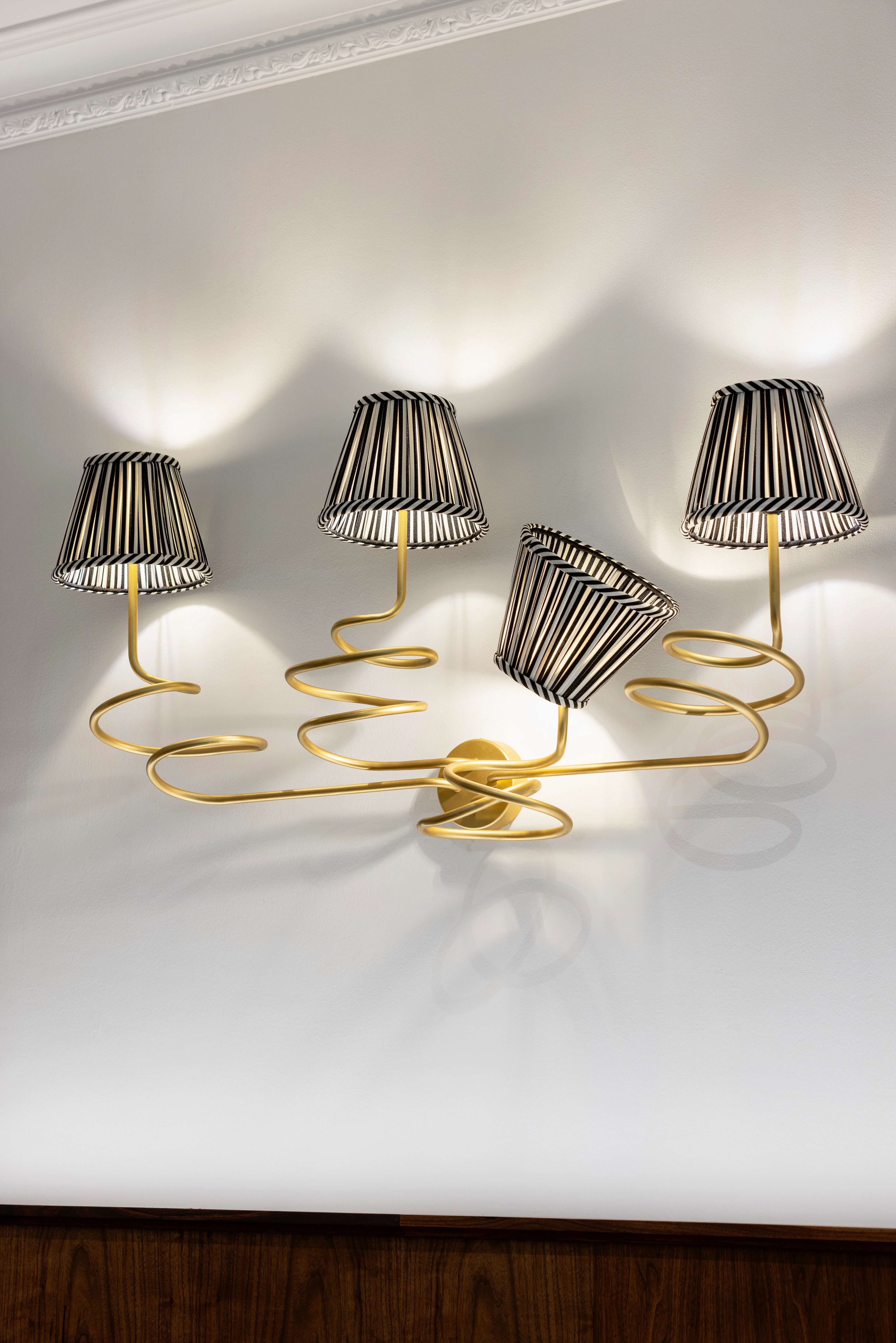 Custom wall light designed by Atelier Giorgio