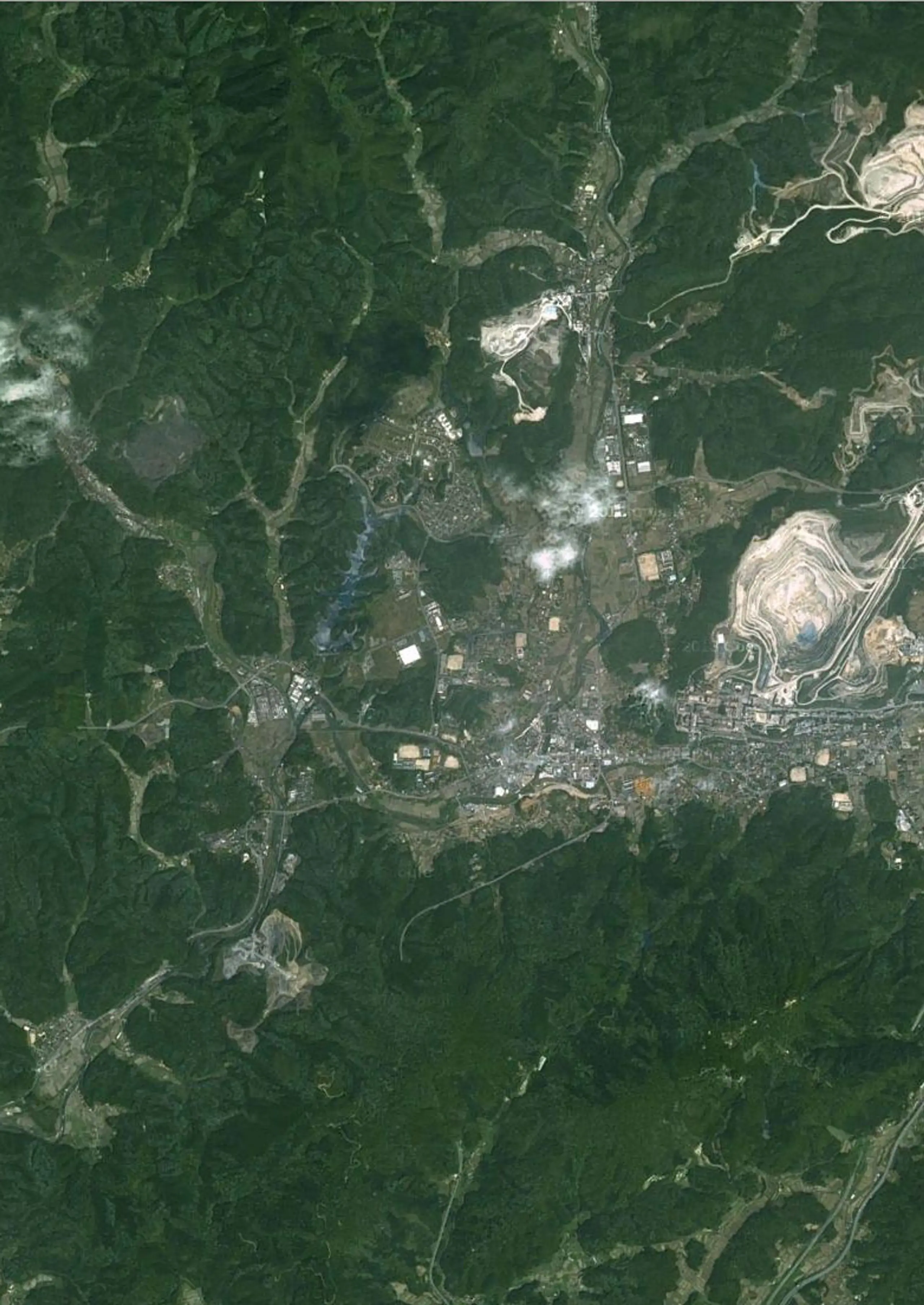 Mine City on Google Earth