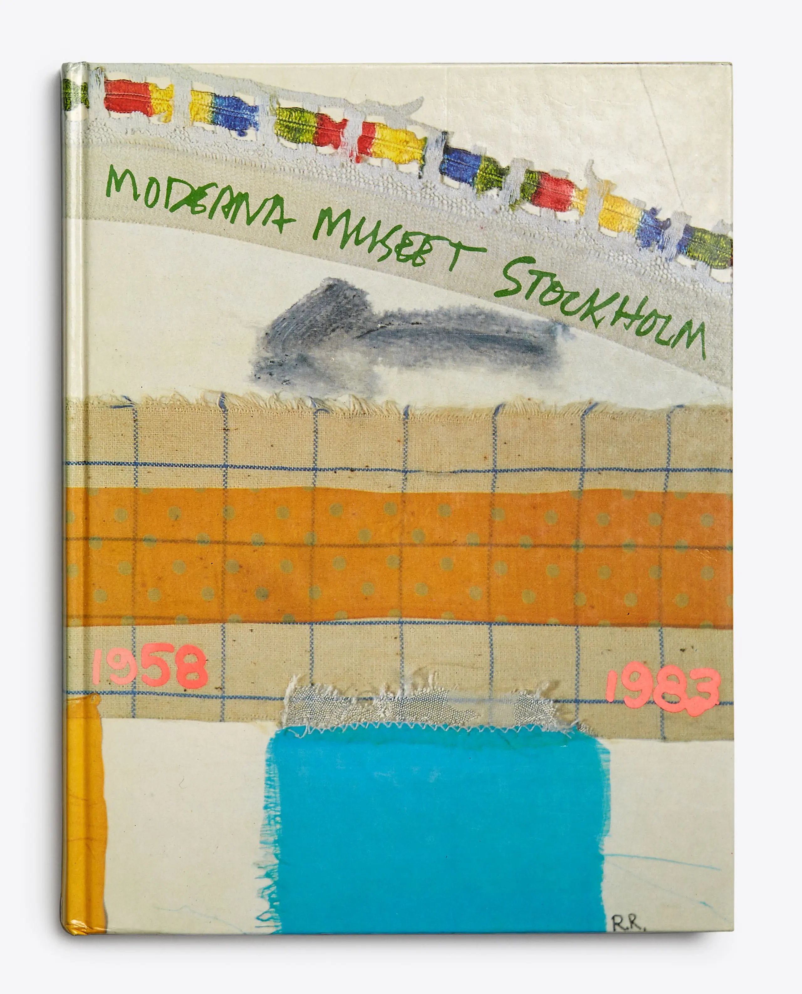 Robert Rauschenberg catalogue from 1983 for his retrospective at Moderna Museet