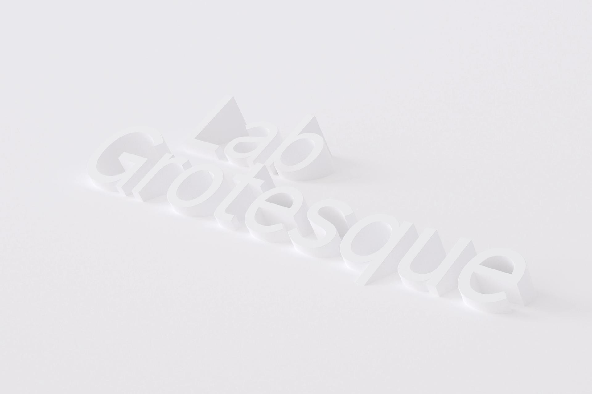 Lab Grotesque – Stockholm Design Lab