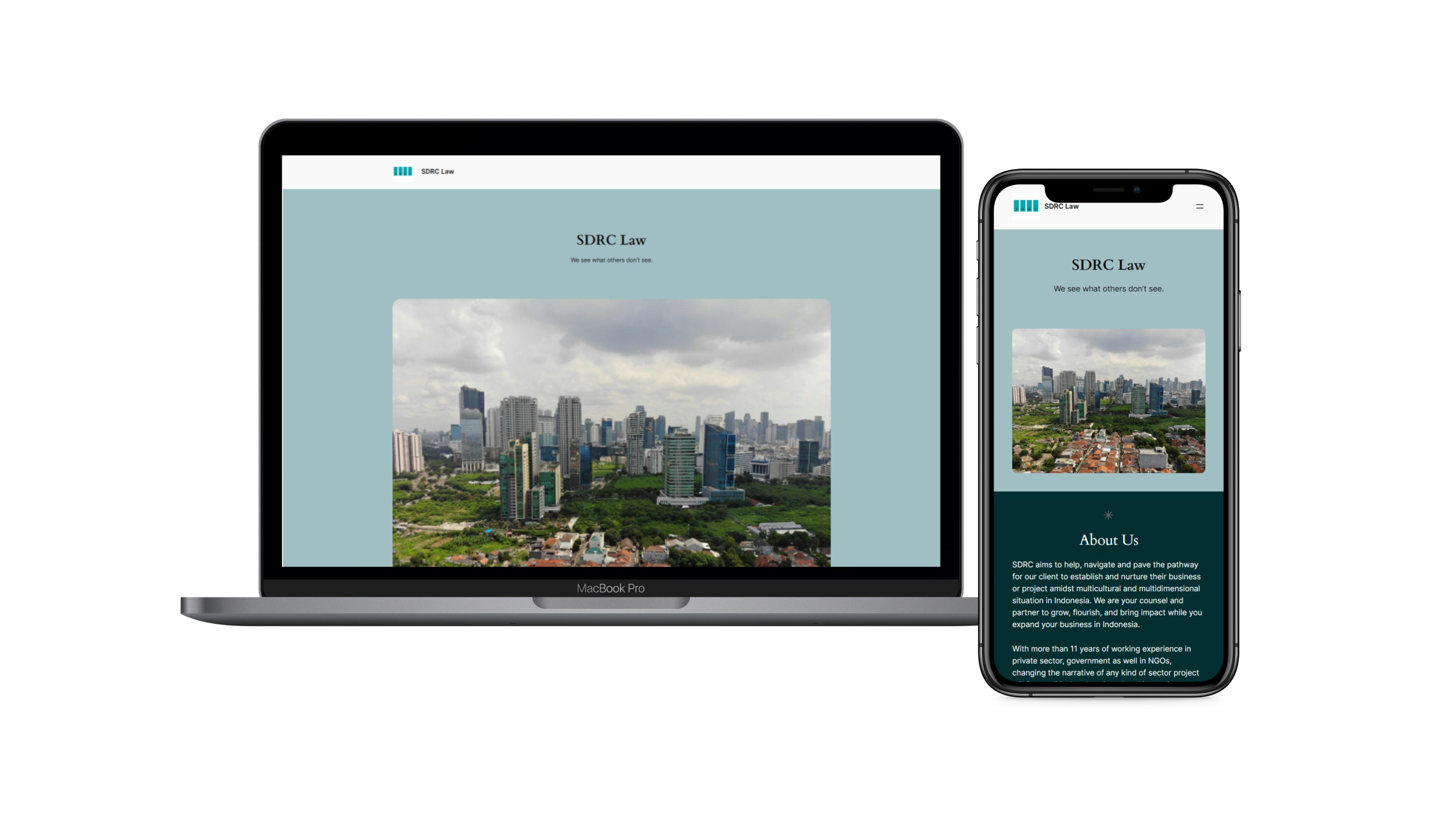 SDRC Law Website Design (2024) by Kevin
