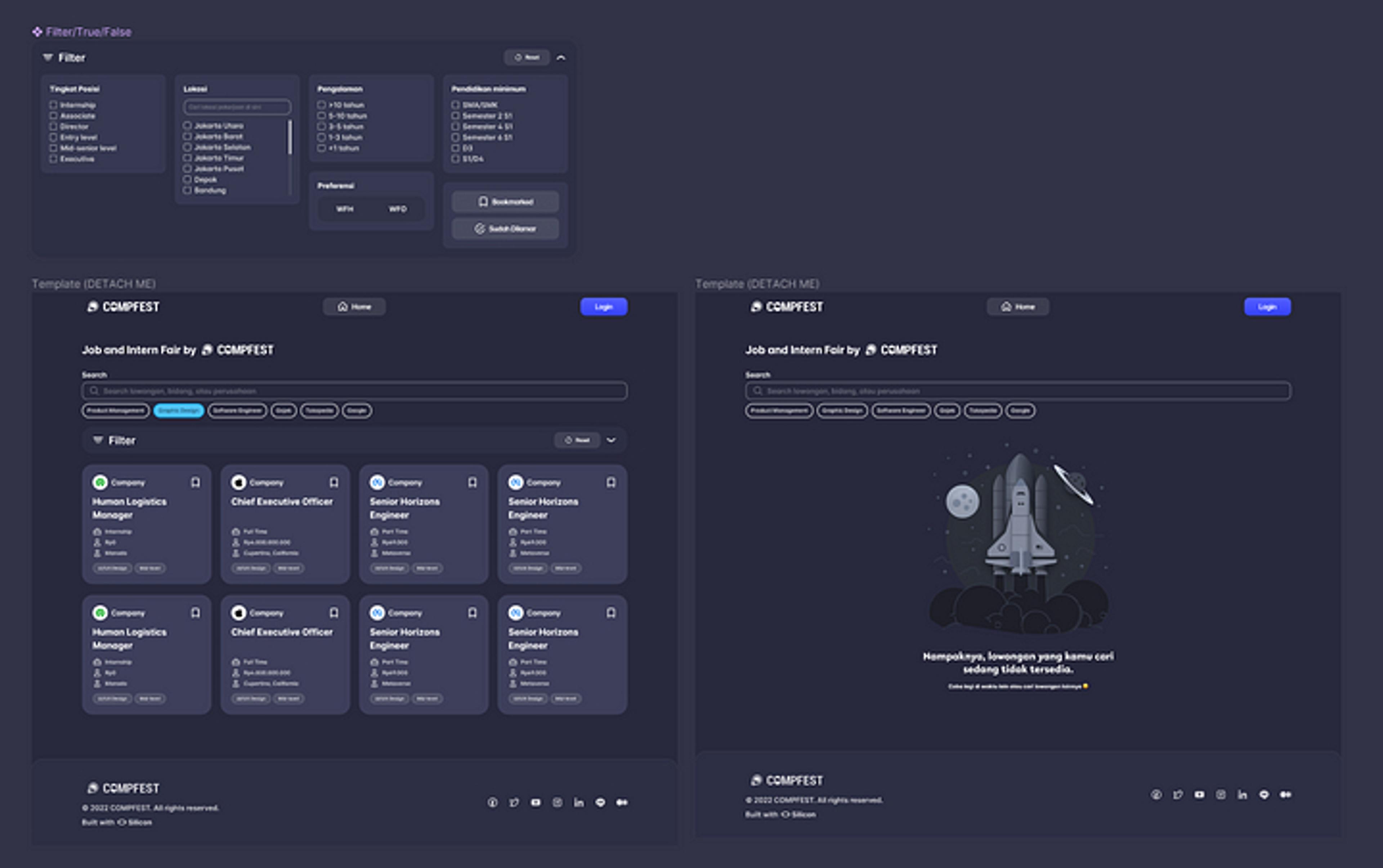 High-Fidelity design exploration