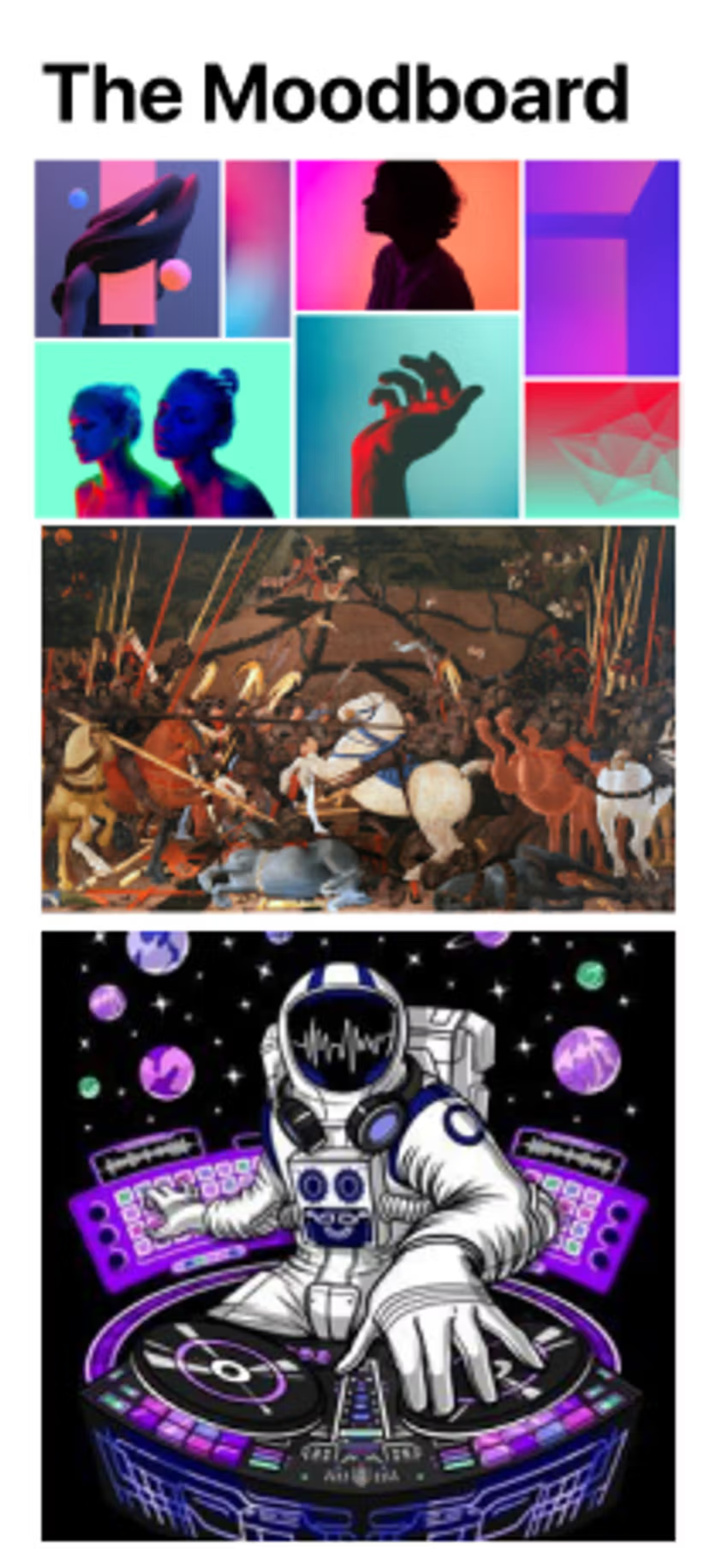 Moodboard for Imperium (2020)