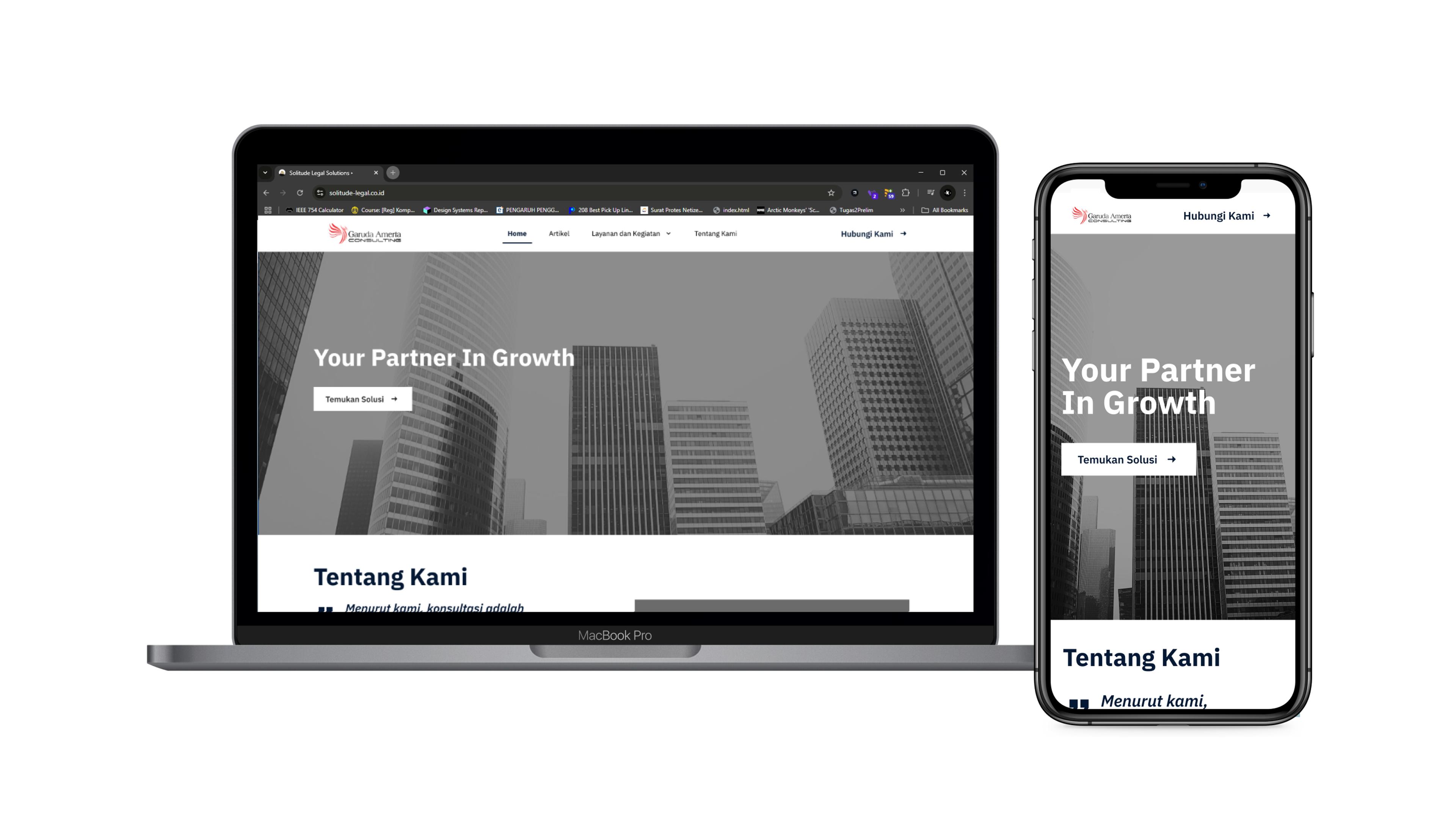 Garuda Amerta Consulting Website and Blog Redesign (2025)
