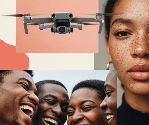 A dynamic collage-style cover image representing 2025 photography trends