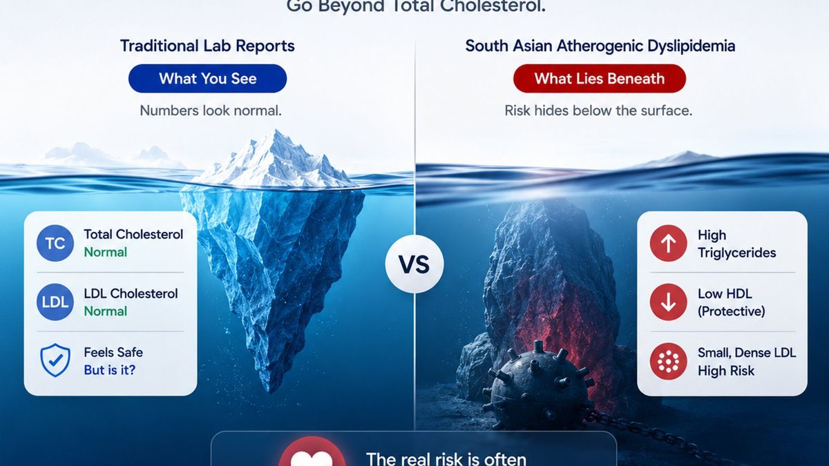 The Silent Lipid Paradox: Why a "Normal" Cholesterol Score Might Be Misleading You
