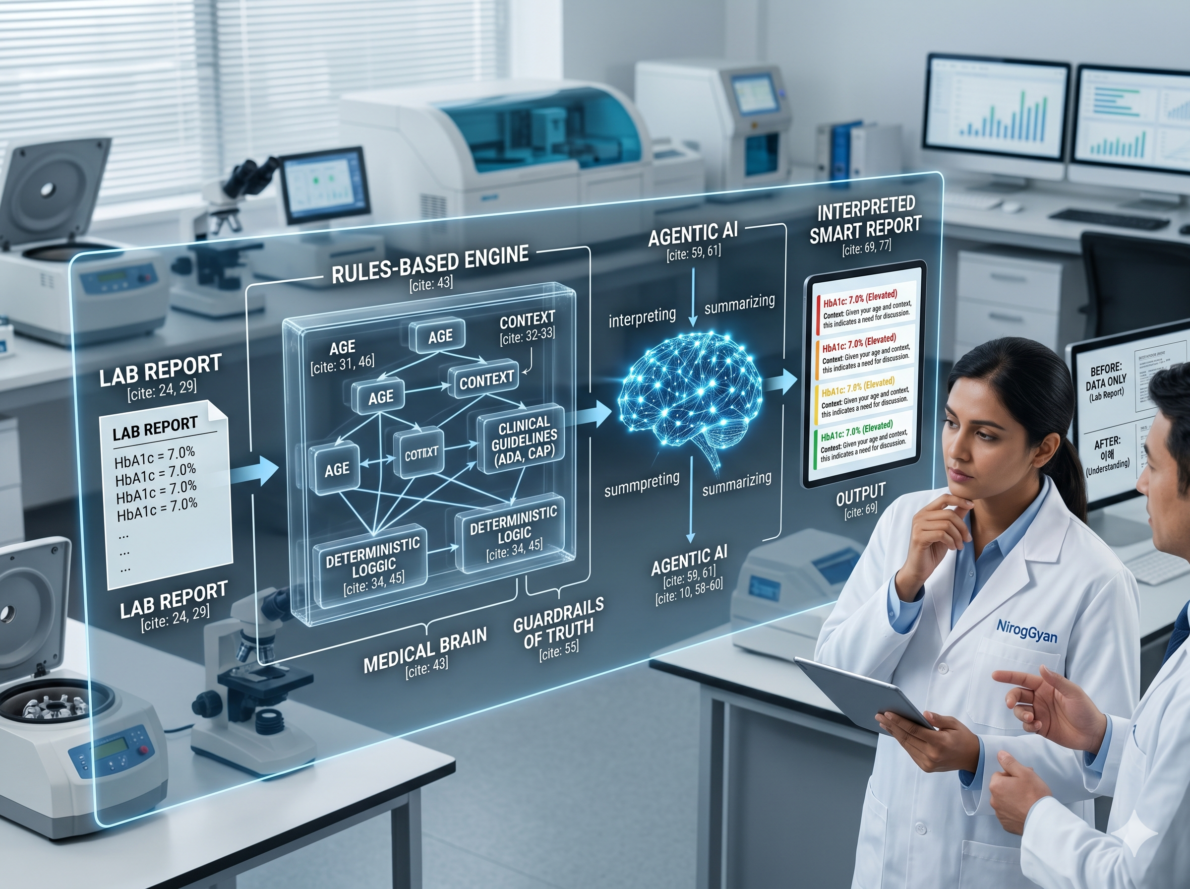 Why ChatGPT Can't Read Lab Reports: The Need for Clinical Guardrails