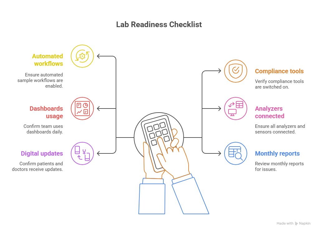 An important checklist to make sure you are making the best use of your LIMS