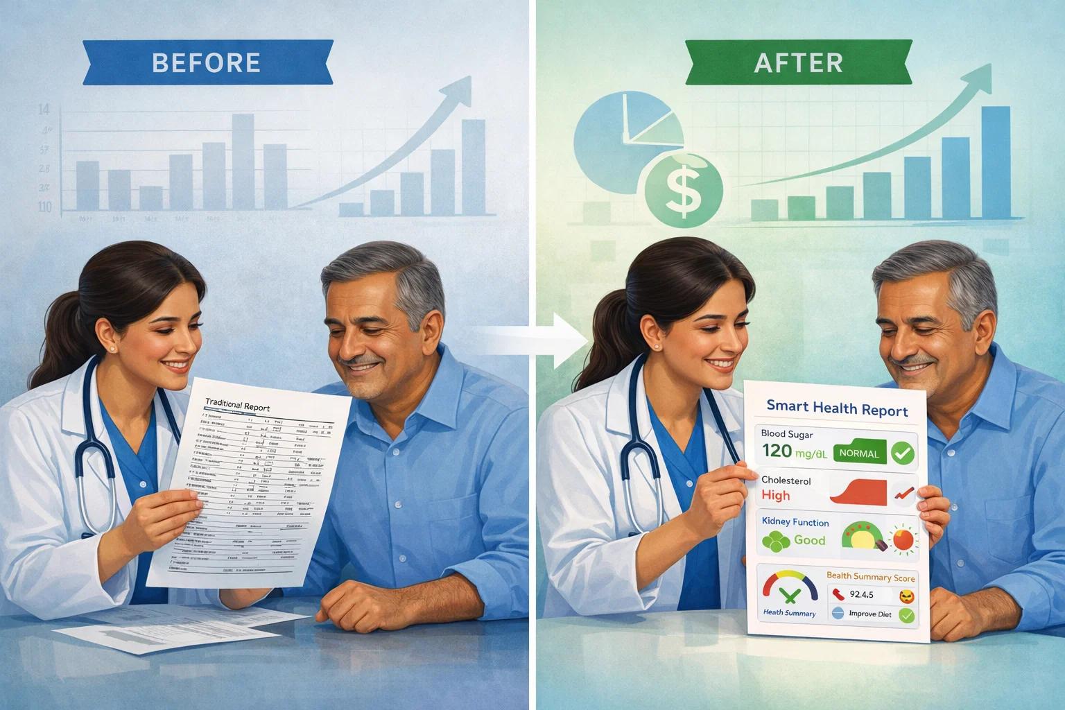 How a Fast-Growing Diagnostic Chain Doubled Revenue Through Better Reporting (Without Changing Their Tests)