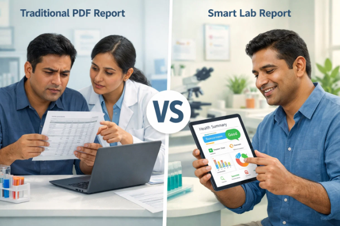 Smart Lab Reports vs Traditional PDF Reports: What's the Real Difference for Diagnostic Labs?