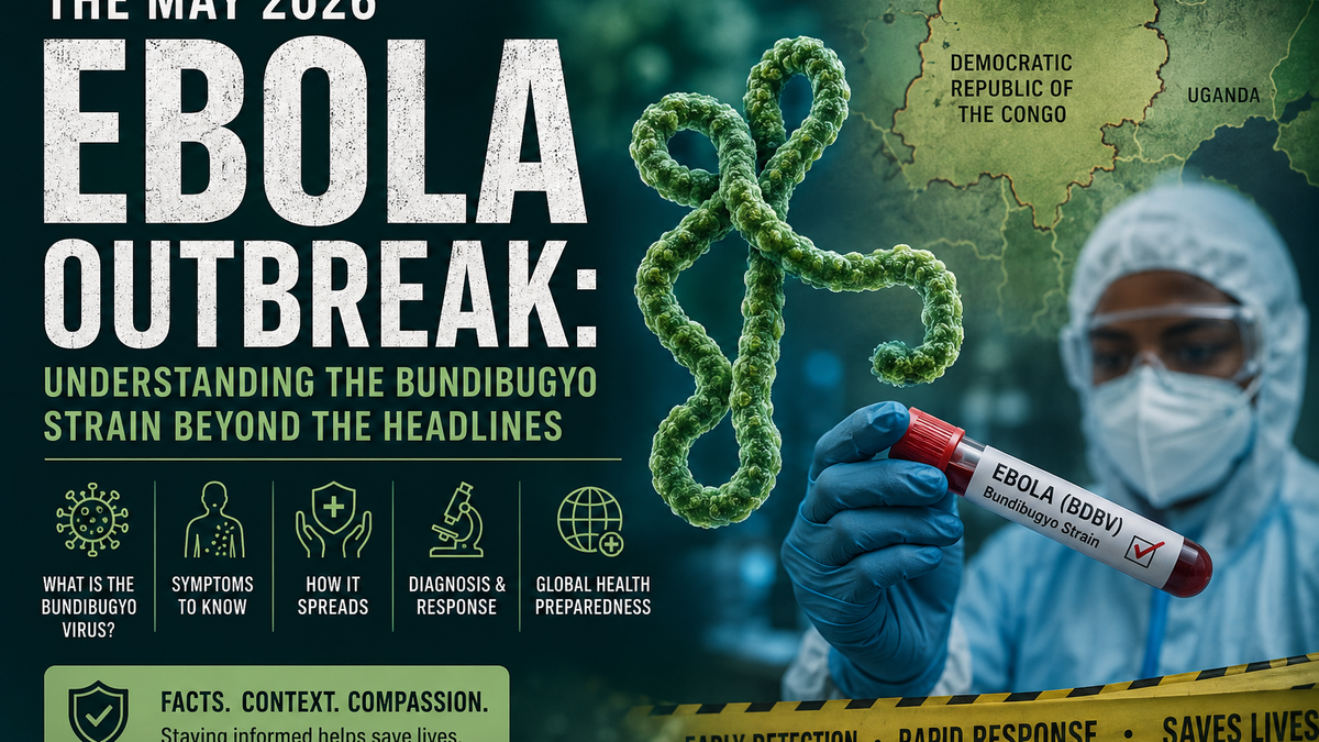 The May 2026 Ebola Outbreak: Understanding the Bundibugyo Strain Beyond the Headlines