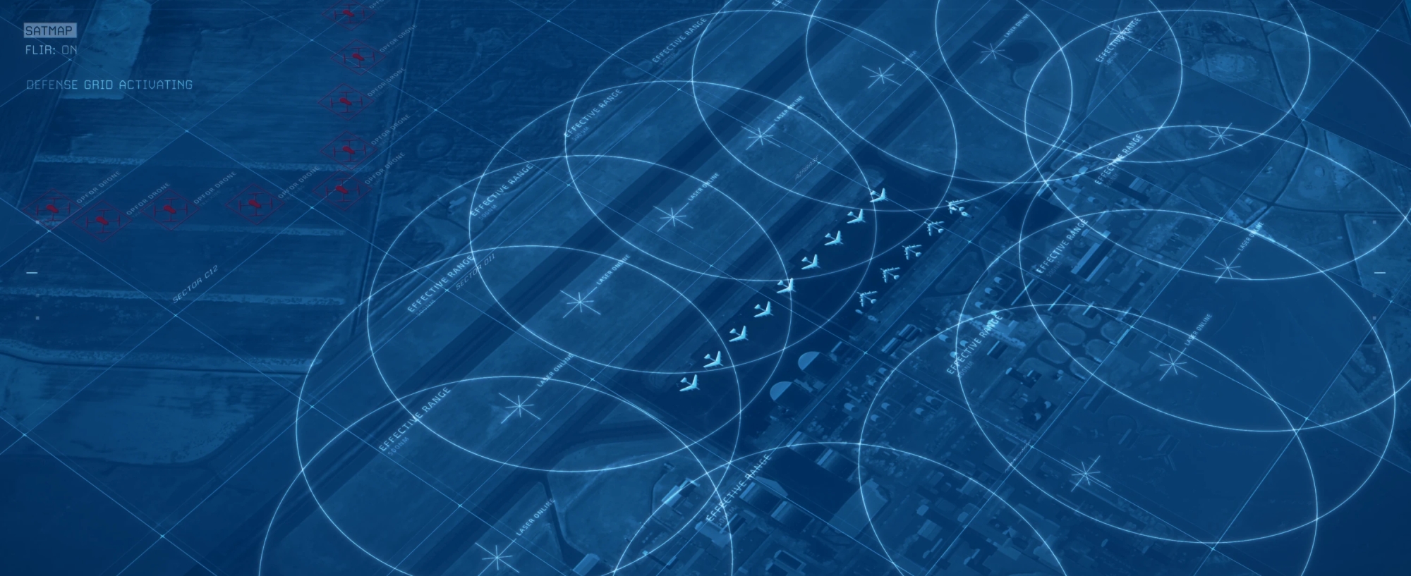 Defense Grid Activating Graphic