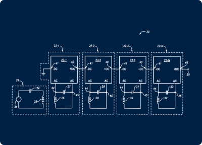 High voltage generator with multiple inductive couplings
