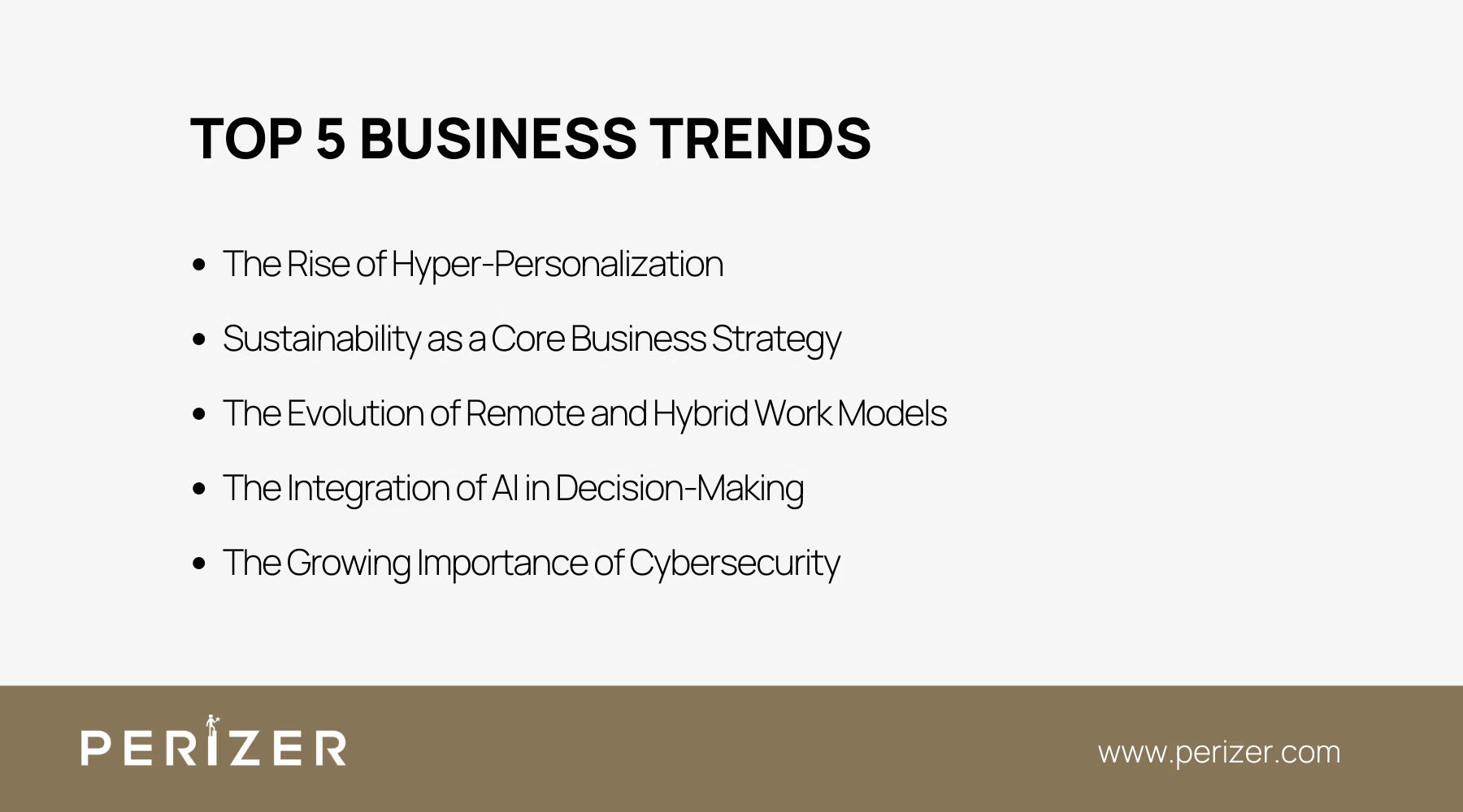 Top 5 Business Trends