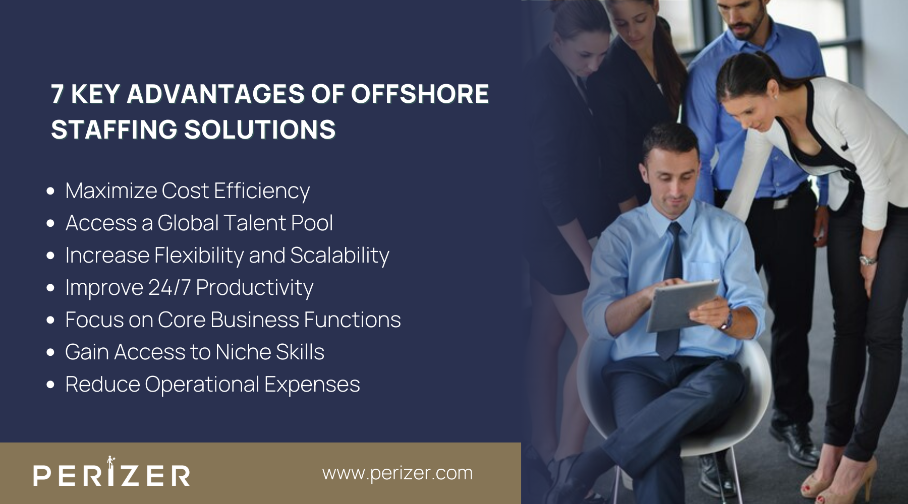 7 Key Advantages of Offshore Staffing Solutions
