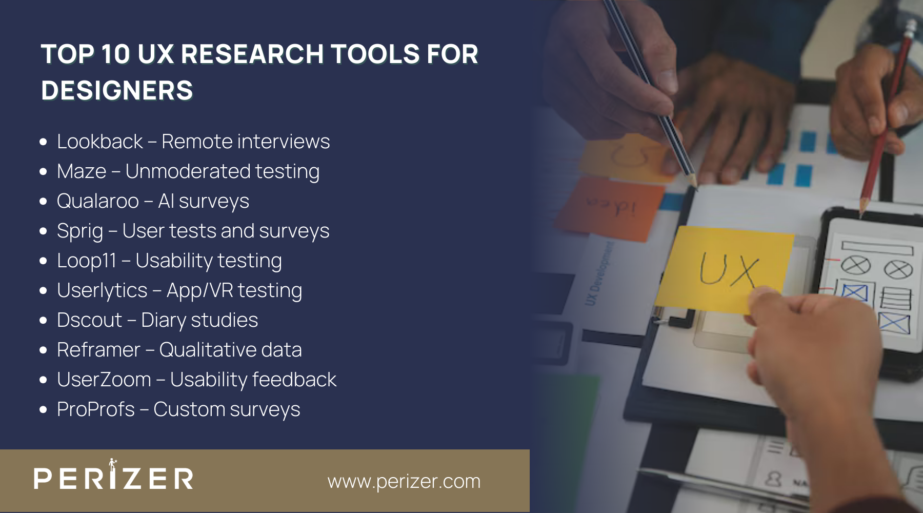 Top 10 UX Research Tools for Designers