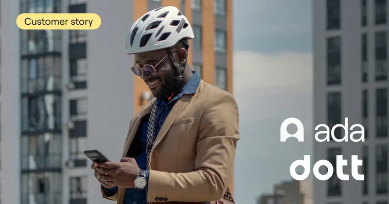 No rider left waiting: how Dott’s AI-first CX provides instant resolutions on the go