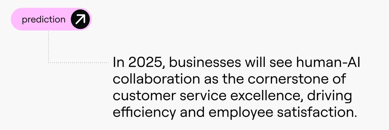 Prediction 5 for AI customer service in 2025