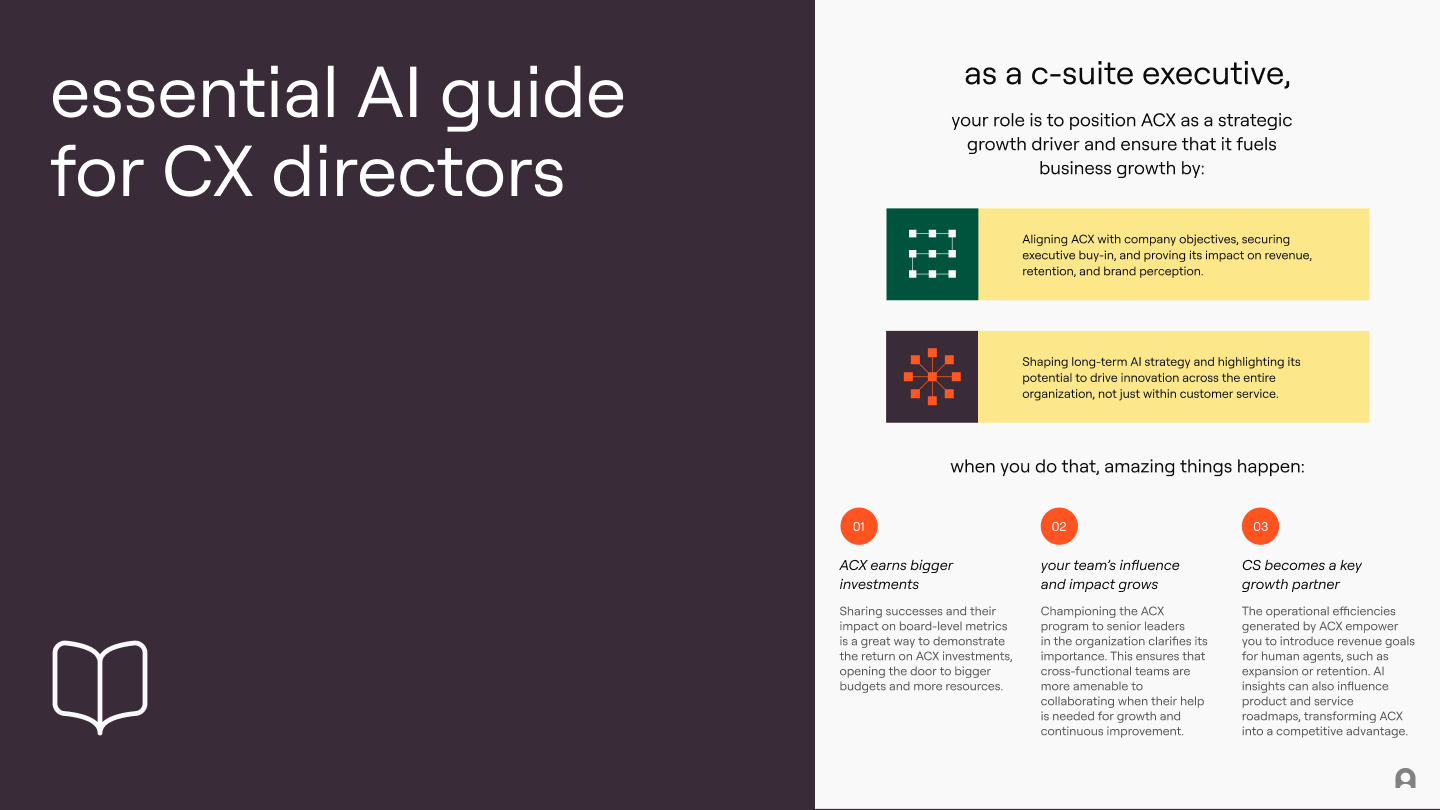 the executive's guide to aligning AI customer service impact with board level objectives