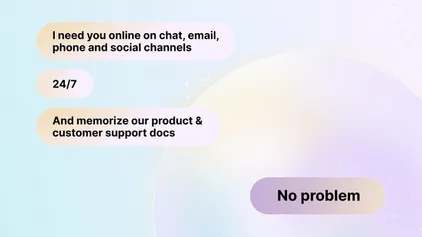 How to interview AI Agents for customer service