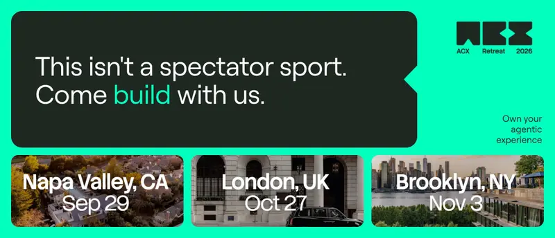 Join us for the ACX Retreat
