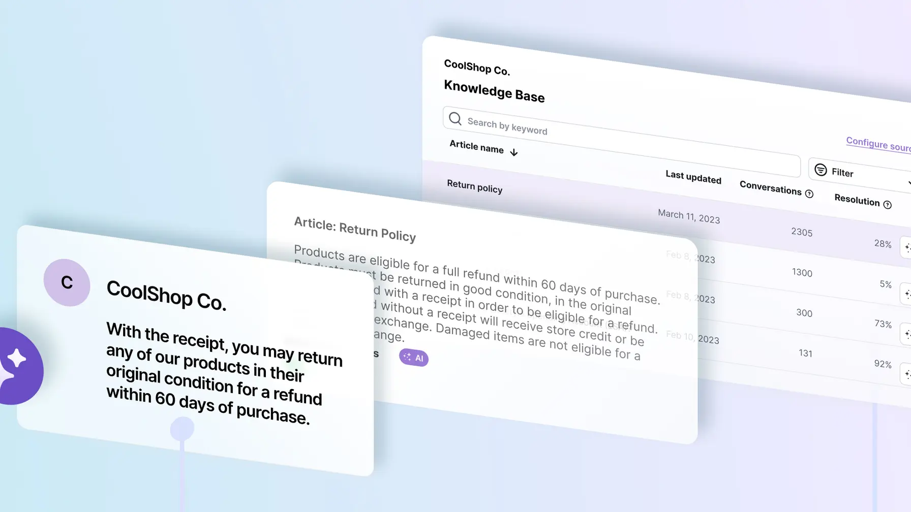 how to buy knowledge base software for customer service