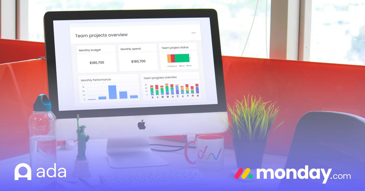 monday.com case study | Ada | Case Study | Ada