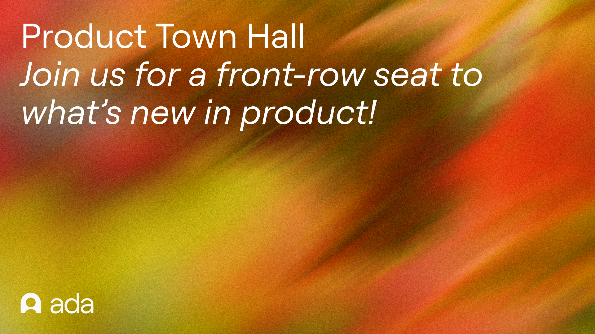 Customer product town hall | Spring 2026