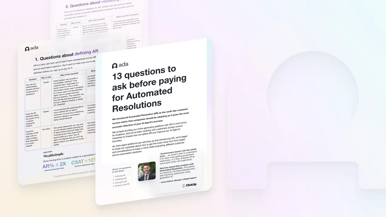 13 questions to ask before paying for Automated Resolutions