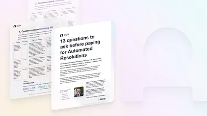 13 questions to ask before paying for Automated Resolutions