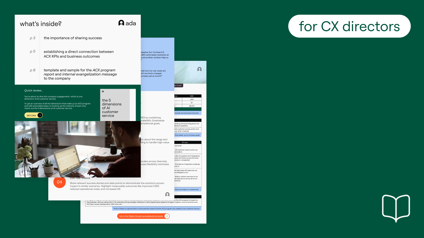 the cx leader's guide to understanding AI agent impact on company objectives