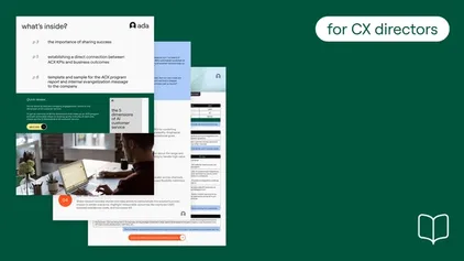 the cx leader's guide to understanding AI agent impact on company objectives