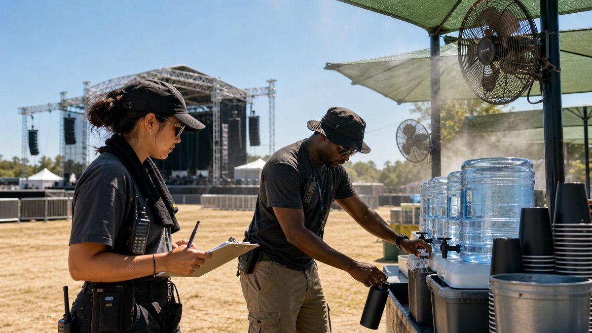 Festival Heat Safety: A Planning Playbook for Concerts and Mass Gatherings