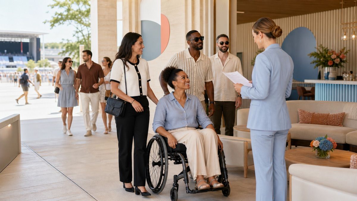 Sponsor Hospitality Accessibility: A Companion-Ticket and Guest-Journey Plan