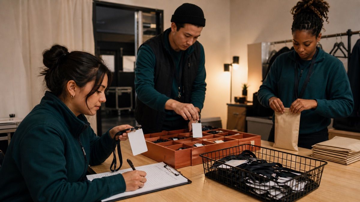 Event Staff Check-In: A Credential-Issue and Return Workflow