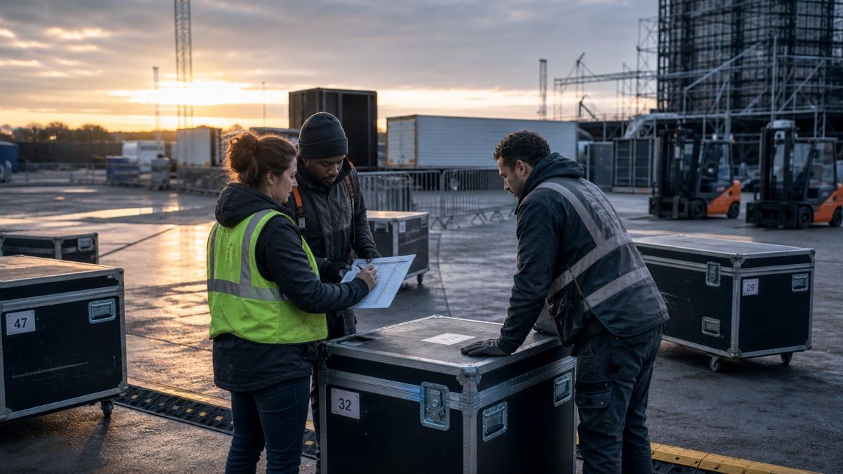 Event Contractor Demobilisation: A Safe Load-Out and Equipment-Release Plan