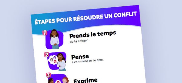 Étapes pour résoudre un conflit