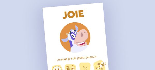 Affiches des émotions de base